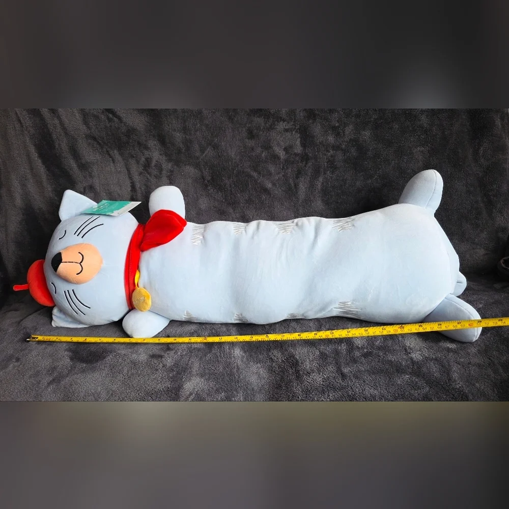 Pillowfort 2026 Cat Kid's Long Weighted Plush Throw Pillow special needs autism